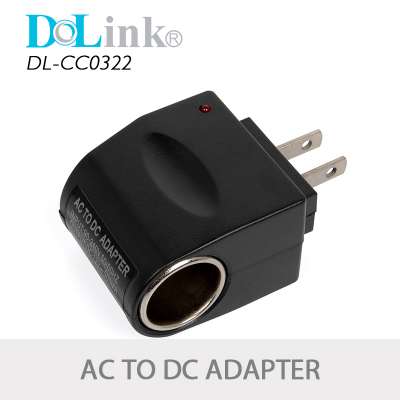 Wholesale Portable Fast Charging Car Charger Adapter 110V 220V AC To 12V DC Usb Car Cigarette Socket Adapter For Mobile Phone