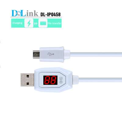 Data cables LCD USB Charging Capacity Current Voltage Tester Meter For Phone Power Bank Mobile Charger